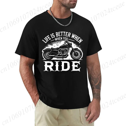 Ride Motorcycle T-Shirt FM