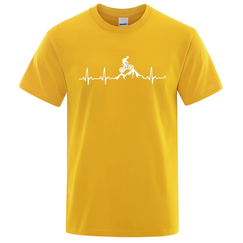 Heartbeat MTB Men T-Shirt FB