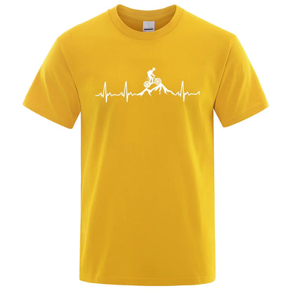 Heartbeat MTB Men T-Shirt FB