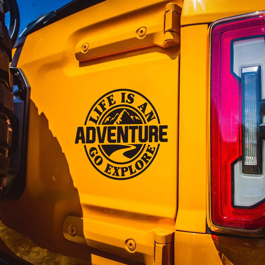 Life Is An Adventure Sticker Bus FV