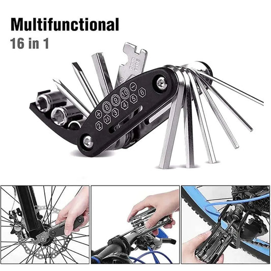 16-in-1 Portable Bicycle Repair Tool FB