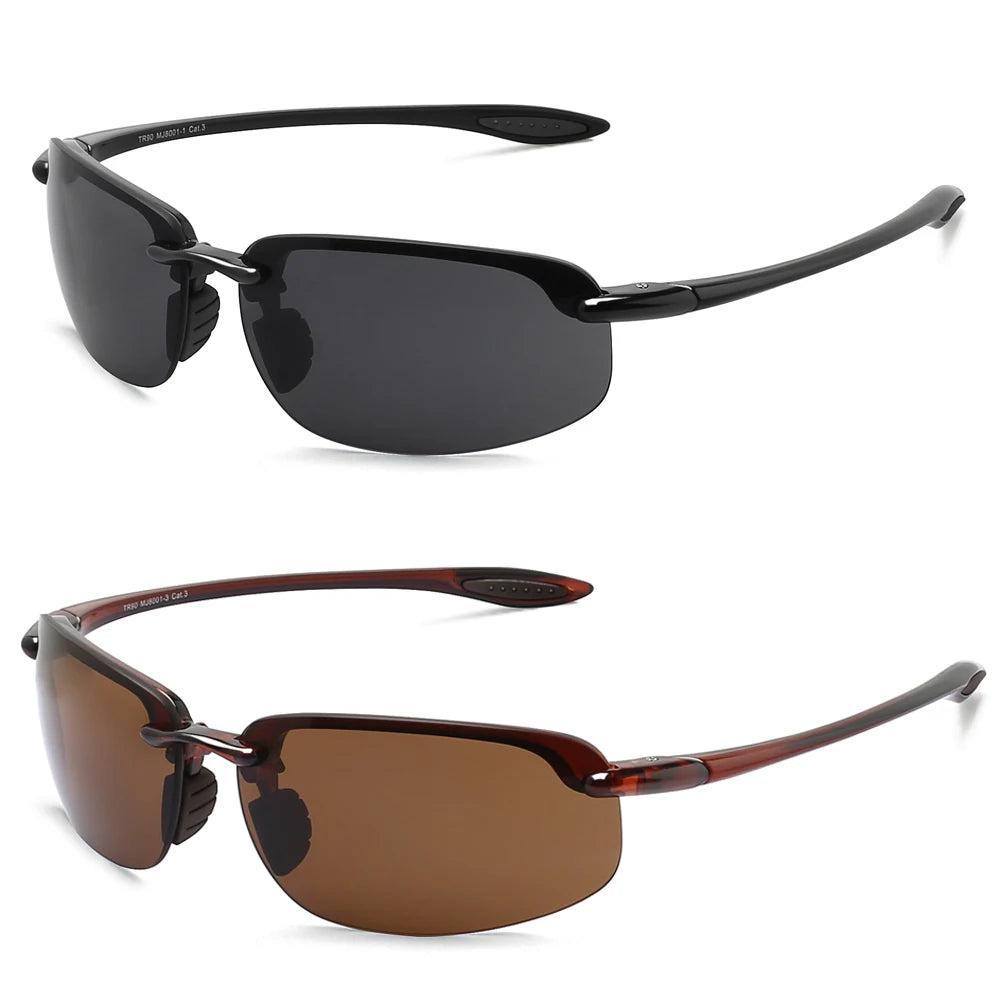 2 Pack Polarized Sunglasses FM