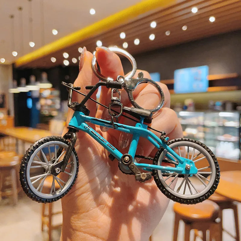 Alloy Model Bicycle Keychain FB