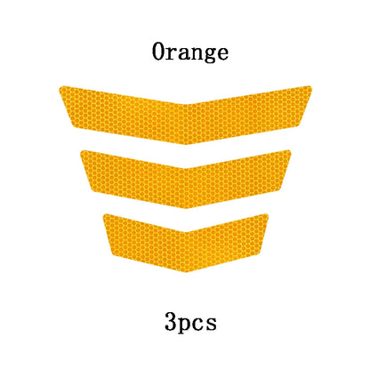 3pcs/set Motorcycle Stickers Reflective FM