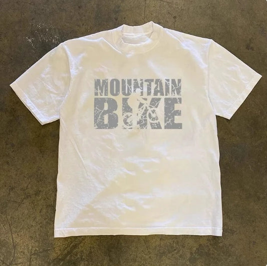 Mountain Bike Print T-Shirt FB