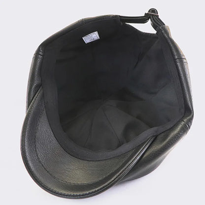 PU Leather Cap Men FM