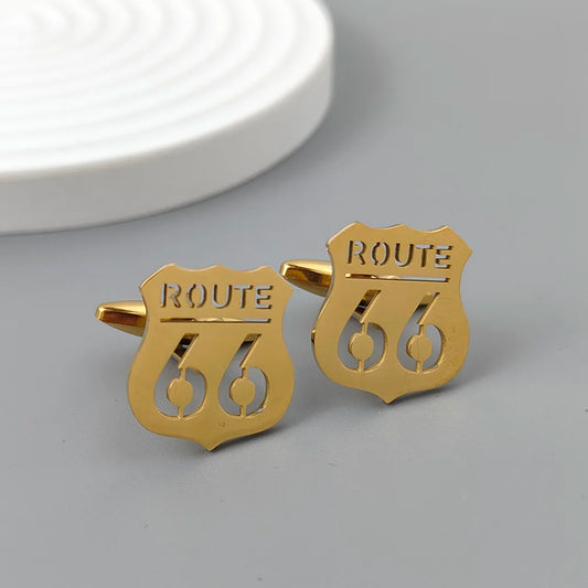 Route 66 Buttons Pin FM
