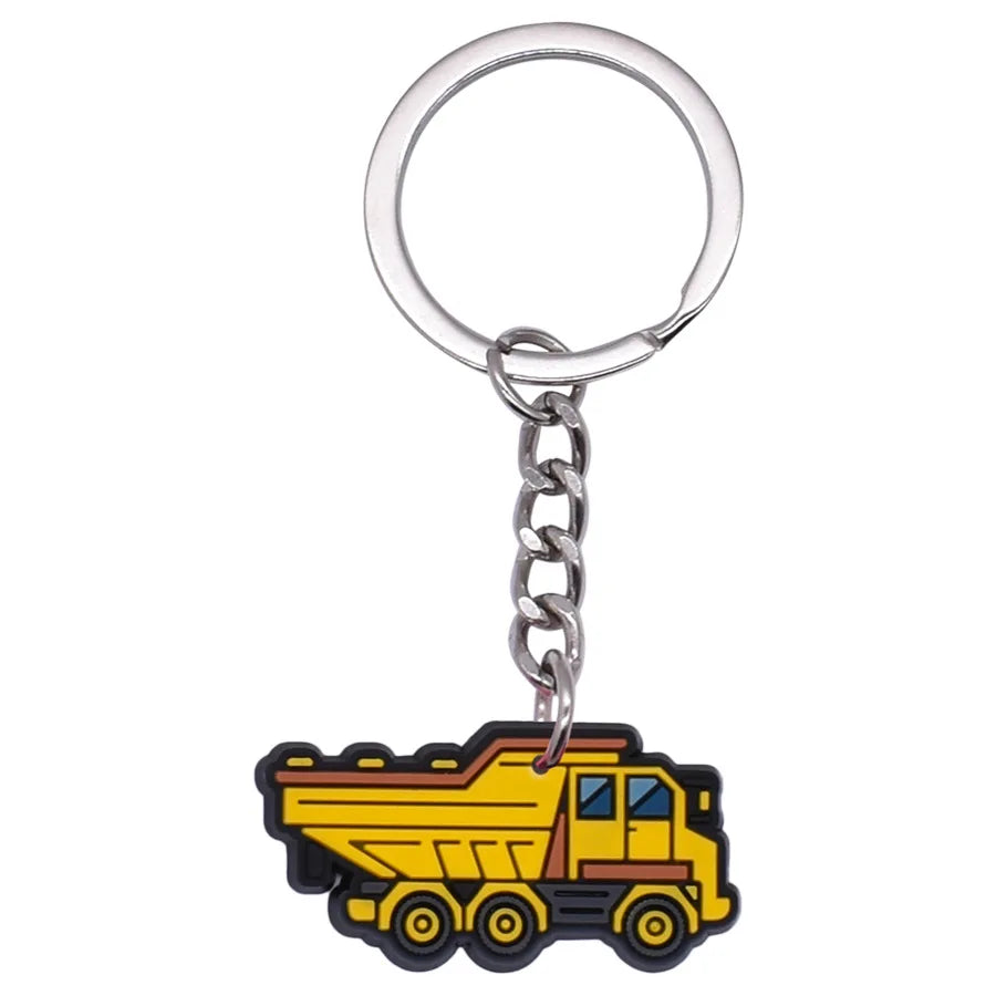 Construction Trucks Keychains TS
