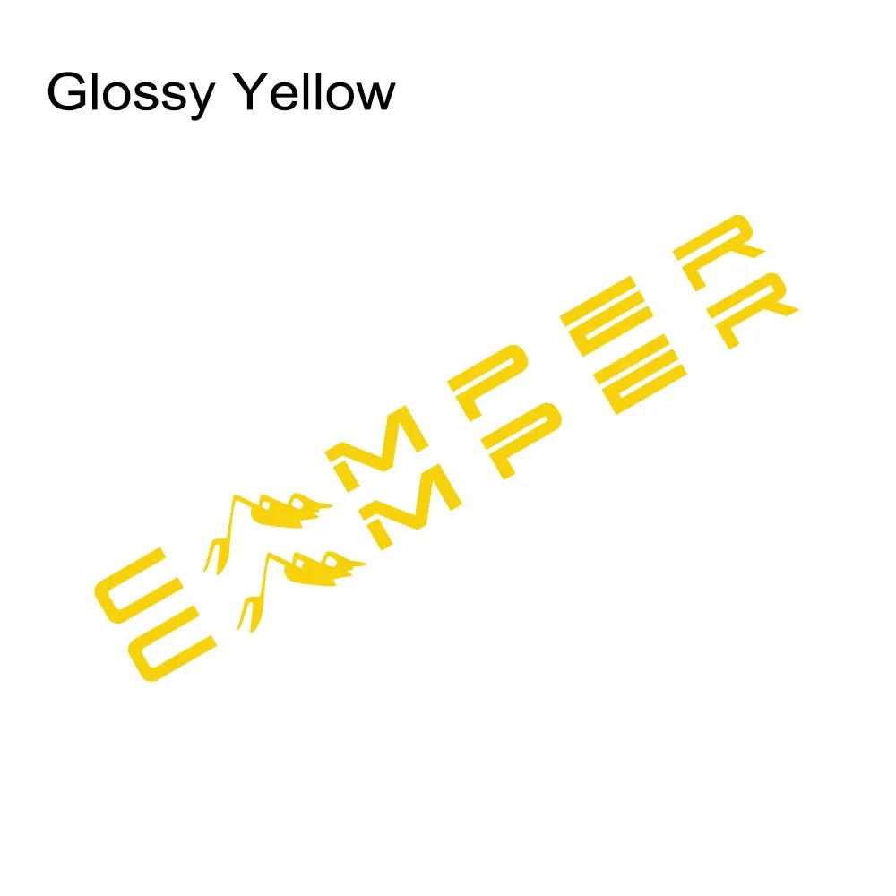 Camper Lettering Decal Collection MV