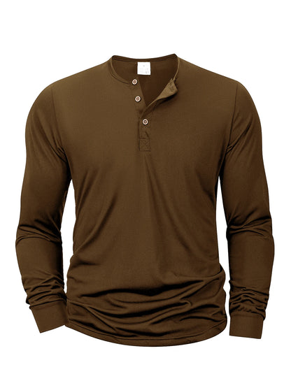 Men’s Long Sleeve Neck T-Shirt FM