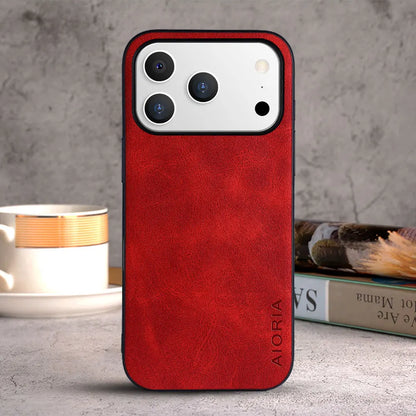 Leather Vintage Premium iPhone Case FM