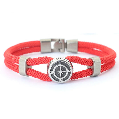 Compass Rope Bracelet for Men FM