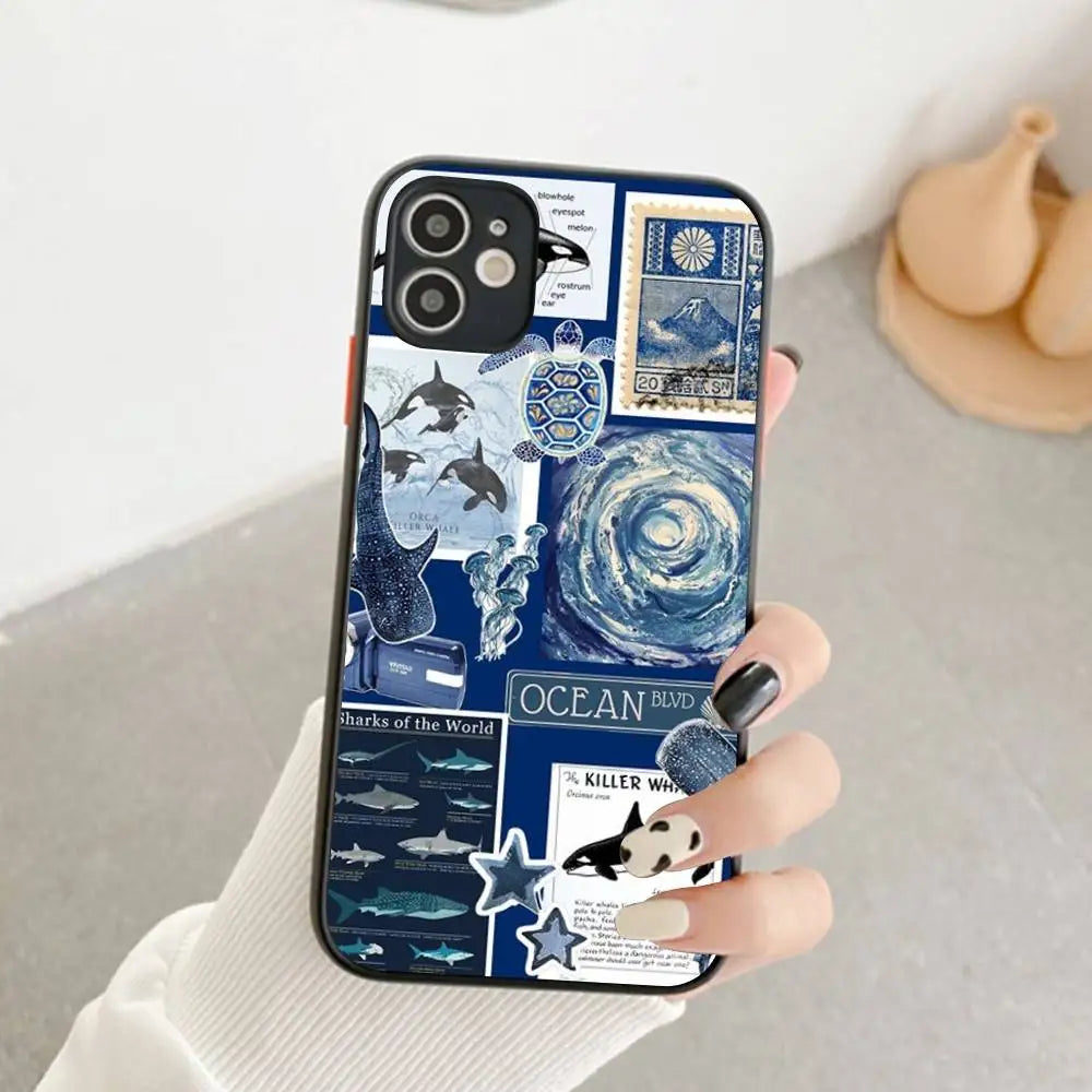 Marine Animal Whale Phone Case FM