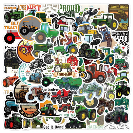 Farm Tractor Stickers Pack TS