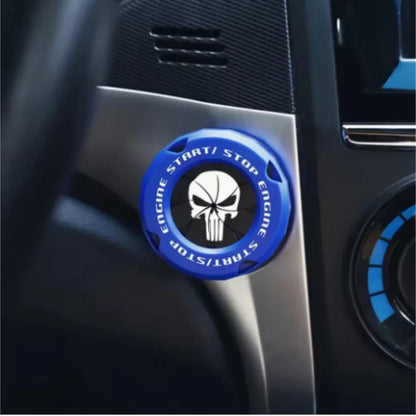 Rotating Car Start Button Cover