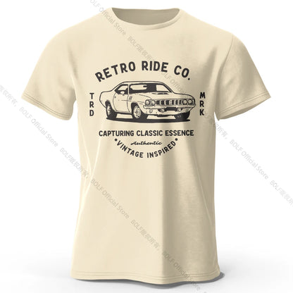 Men's Vintage "Retro Ride Co" T-Shirt FC