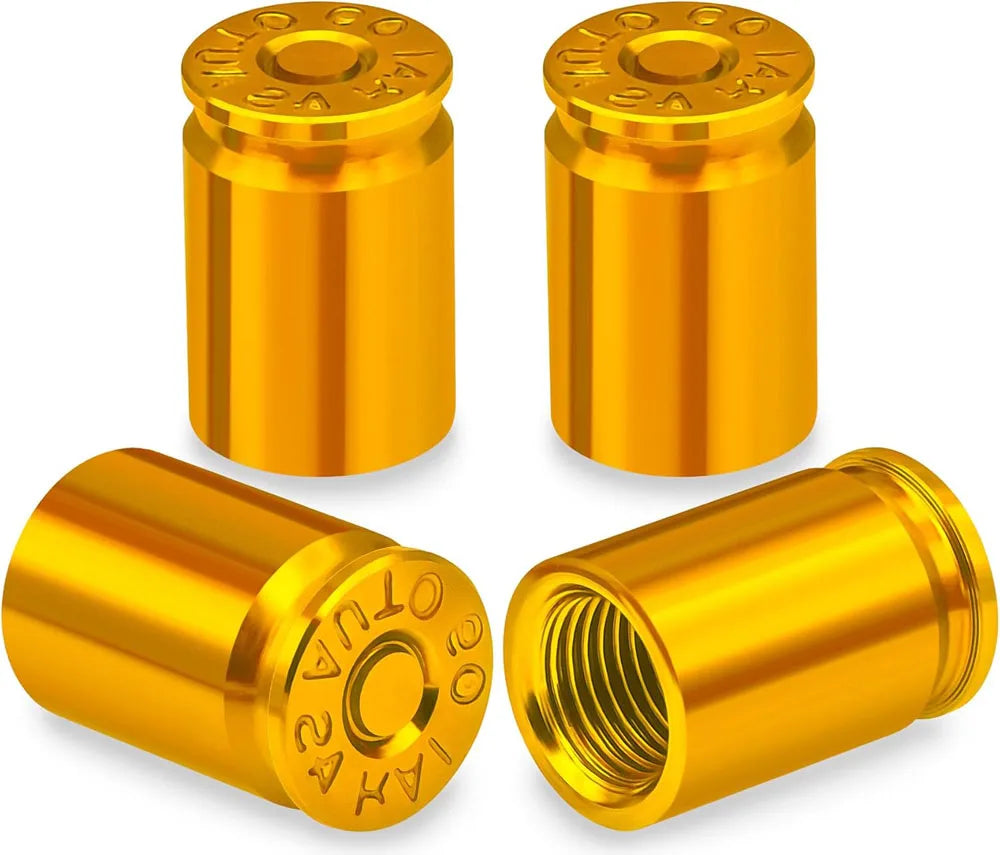 Bullet-Style Tire Valve Stem Caps FC