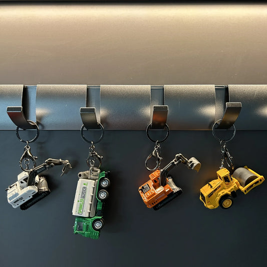 Construction Trucks Keychain TS